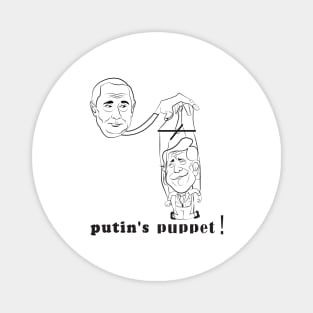 trump, putin's puppet Magnet